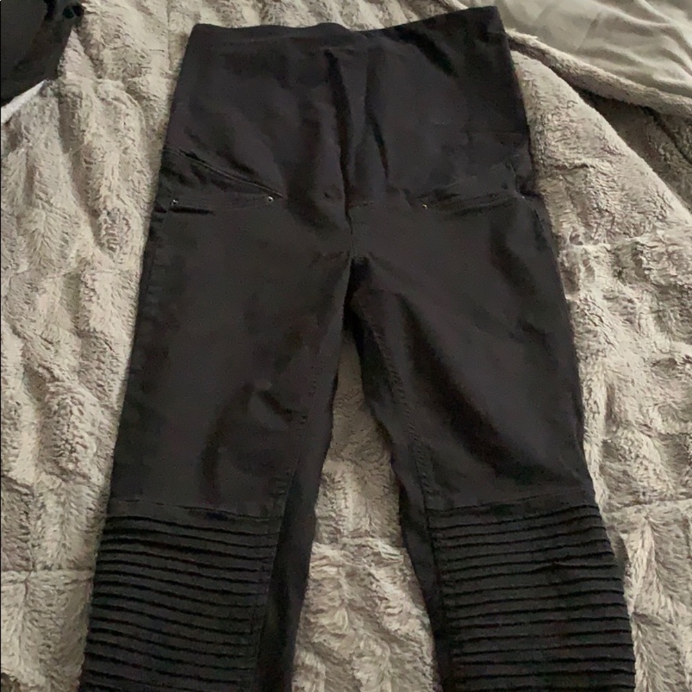 Maternity Moto Skinny